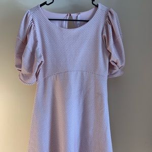 Free People Dress Polka Dot Fit & Flare